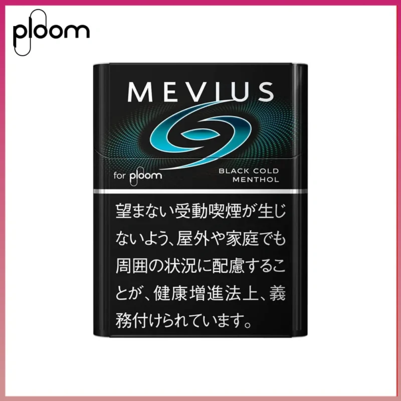 Ploom x AURA MEVIUS BLACK COLD黑冰薄荷煙彈