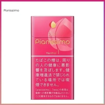 Pianissimo碧絲夢水蜜桃薄荷香煙1mg