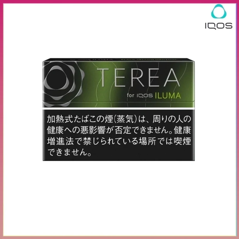 IQOS TEREA Black Yellow Menthol黑青檸黃薄荷煙彈