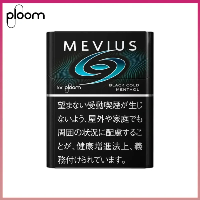 Ploom x AURA MEVIUS BLACK COLD黑冰薄荷煙彈