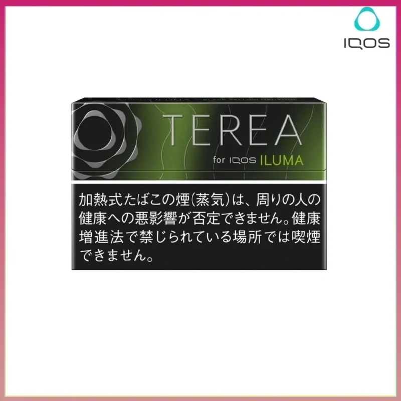 IQOS TEREA Black Yellow Menthol黑青檸黃薄荷煙彈